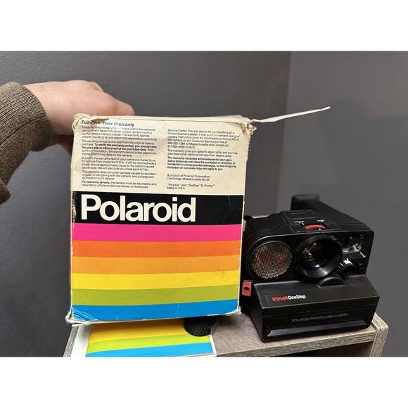 Polaroid Sonar OneStep Pronto Land Instant Camera Vintage - Picture 7 of 7